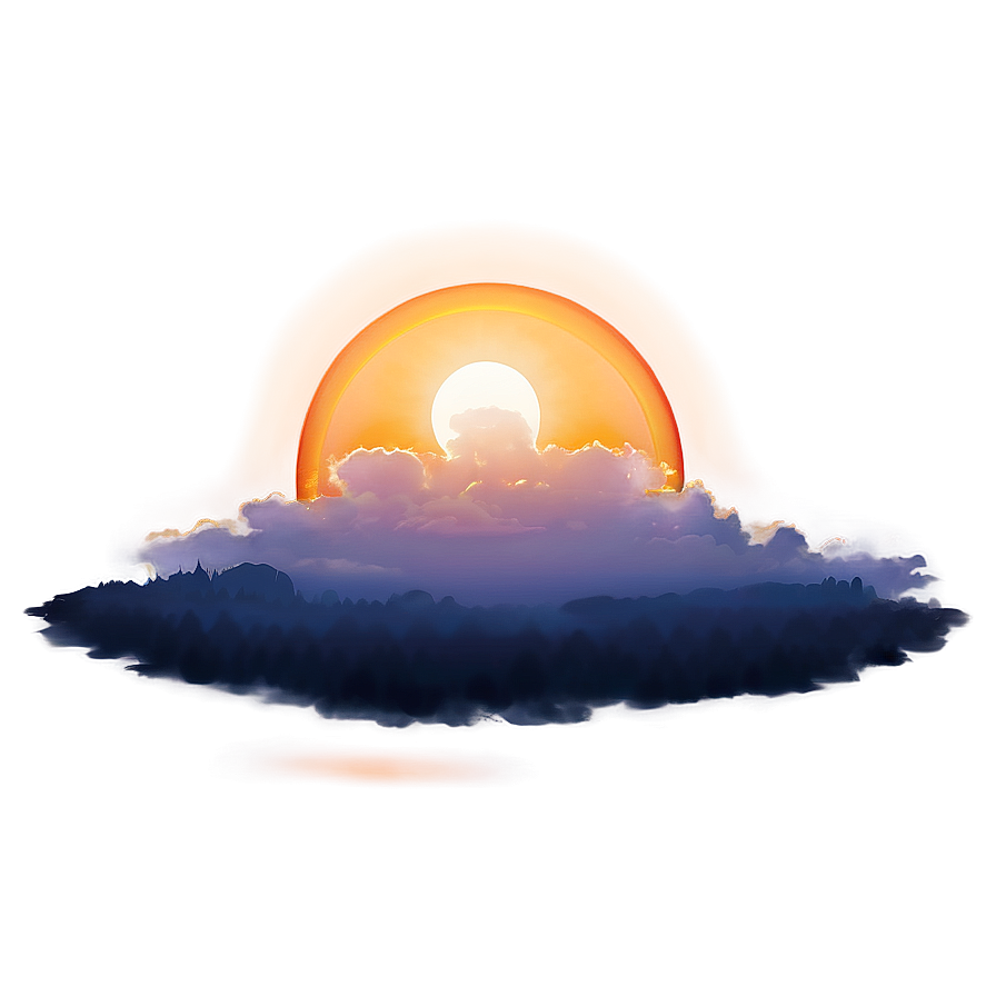 Sunrise Fog Png 45 PNG image