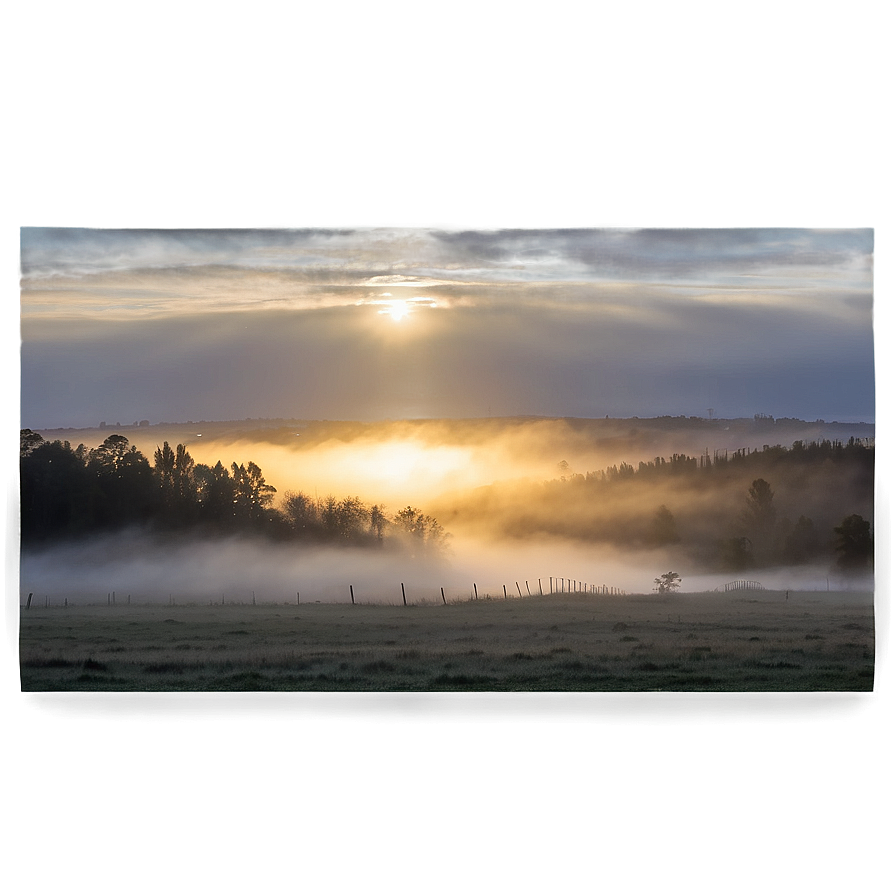 Sunrise Fog Transparent Png Hjw87 PNG image