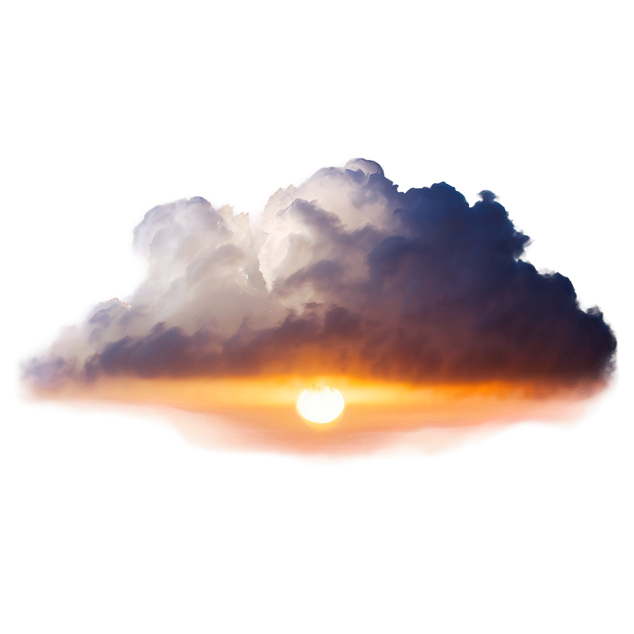 Sunset Fog Transparent Png Wxo PNG image