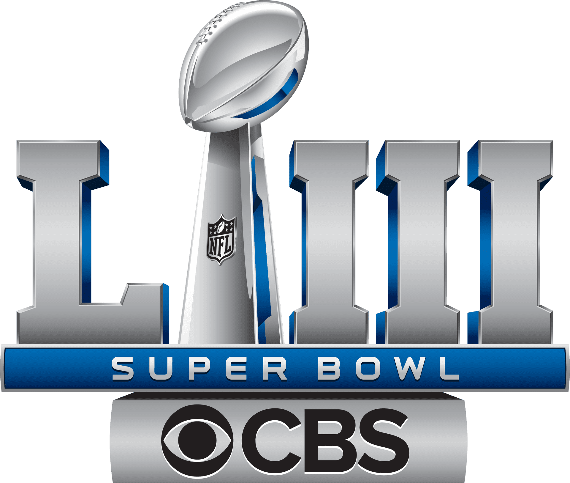 Super Bowl L I I I C B S Logo PNG image