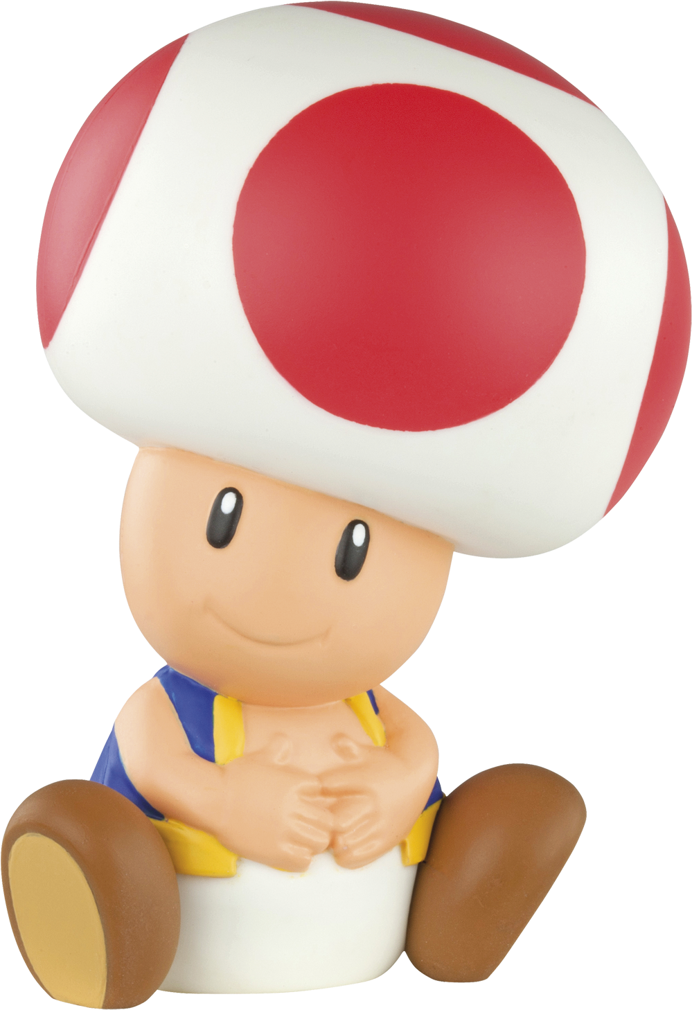 Super Mario Toad Figure PNG image