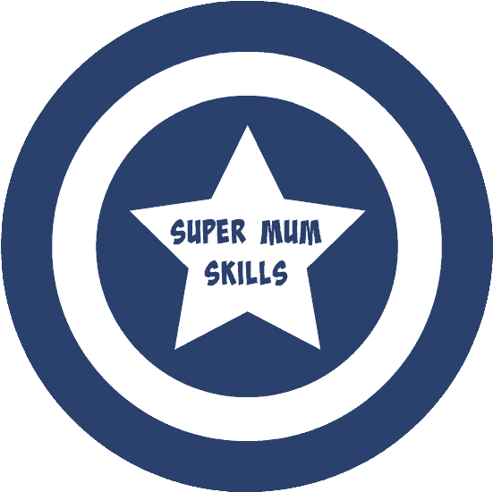 Super Mum Skills Badge PNG image
