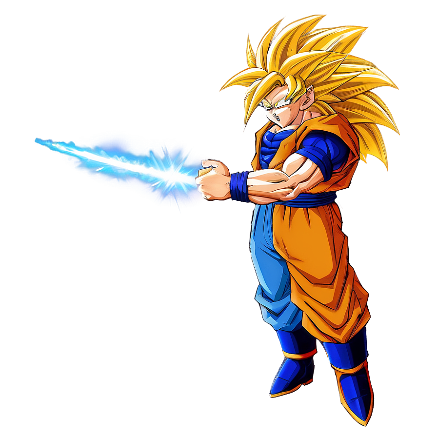 Super Saiyan 3 Goku In Space Png Lgh44 PNG image