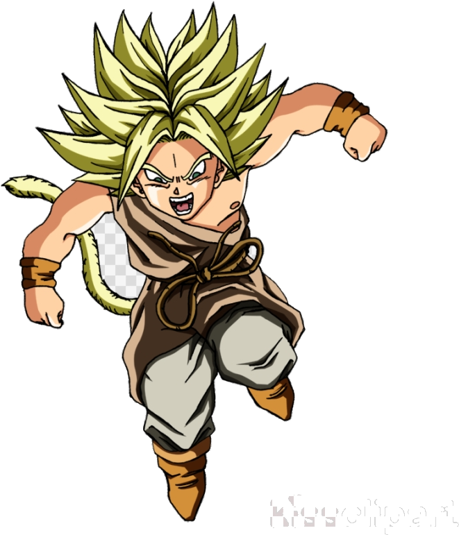 Super_ Saiyan_ Broly_ Action_ Pose PNG image