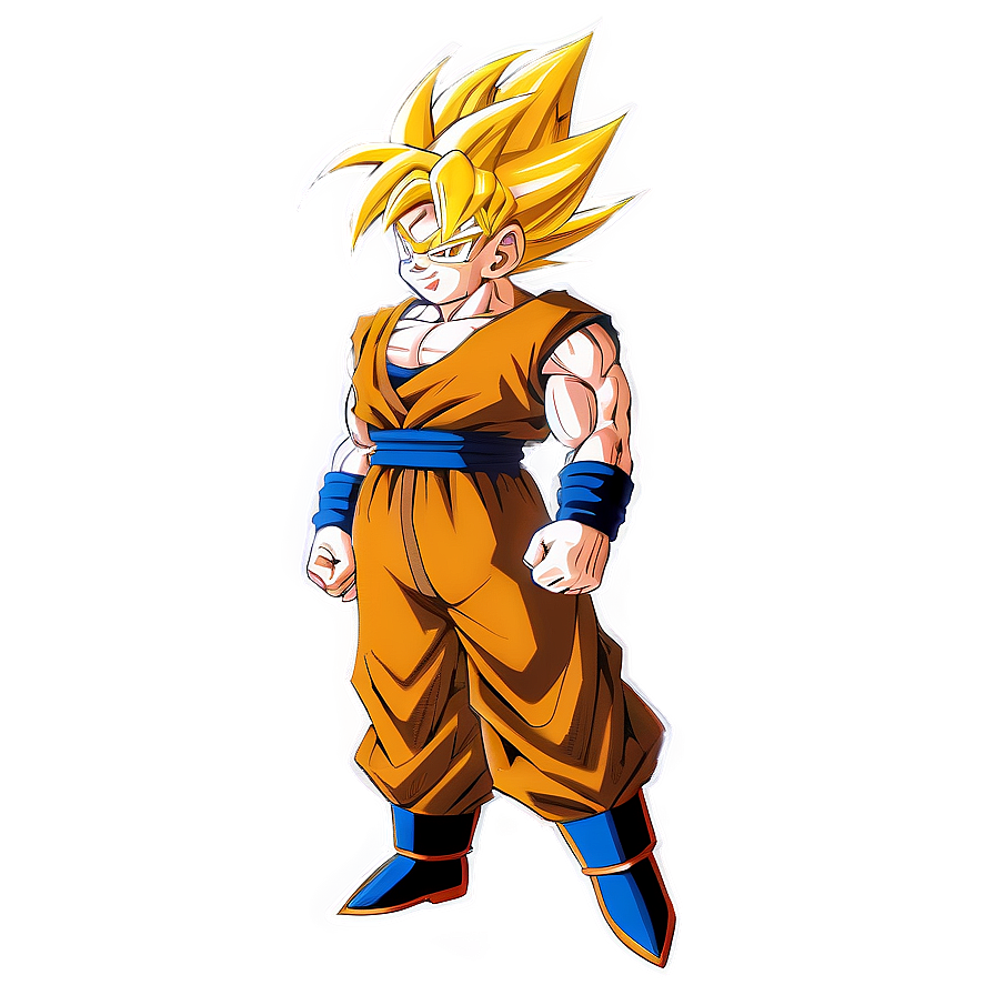 Super Saiyan Drip Goku Png 06212024 PNG image