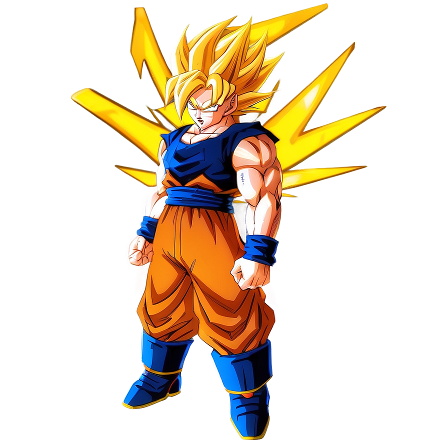 Super Saiyan Goku Hair Png Cur15 PNG image