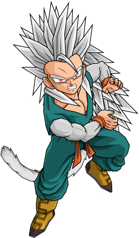 Super Saiyan Krillin Fan Art PNG image