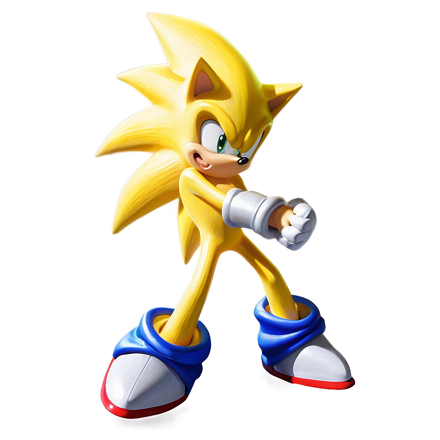 Super Sonic Transformation Png 17 PNG image