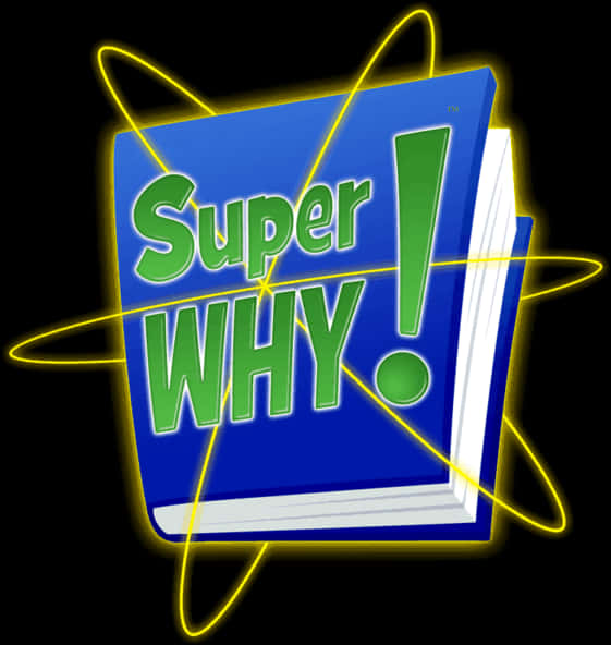 Super Why Animated Book Logo PNG image