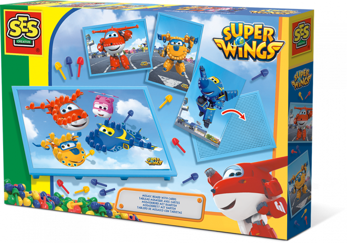 Super Wings Board Game Packaging PNG image