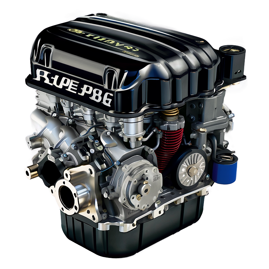 Supercharged Car Engine Layout Png 53 PNG image