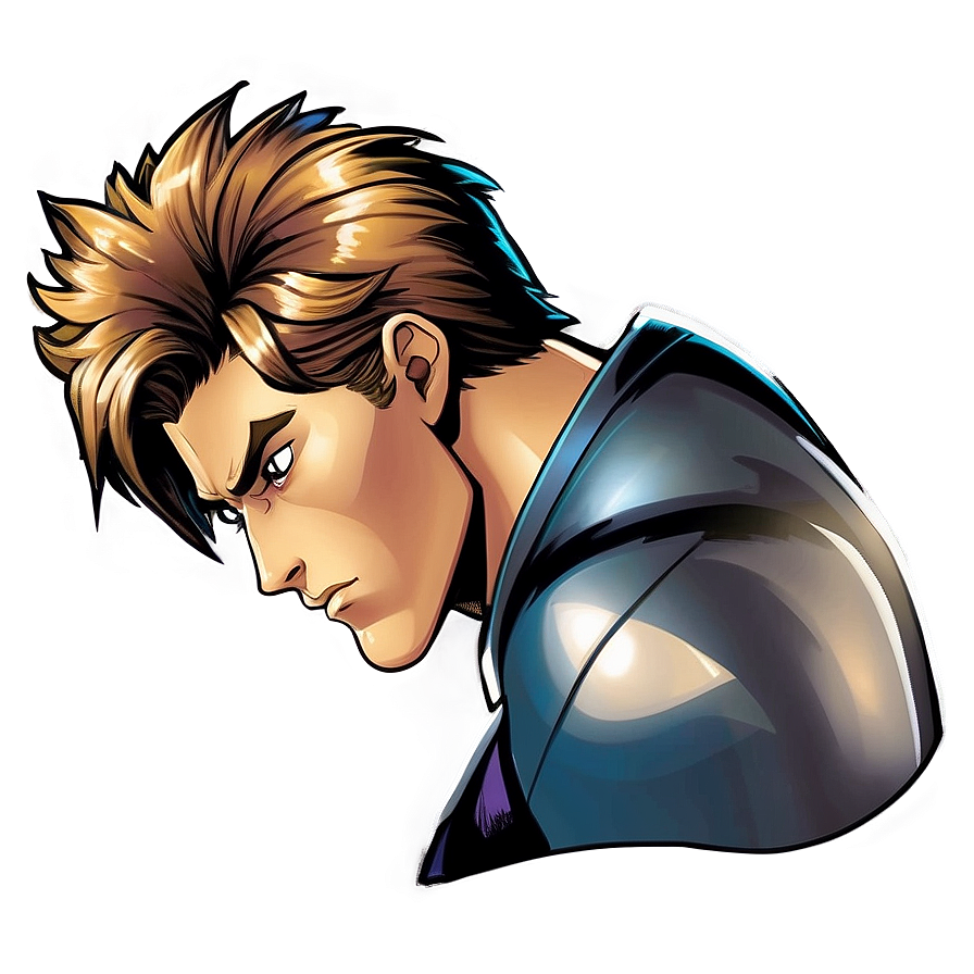 Superhero Cartoon Hair Png 64 PNG image