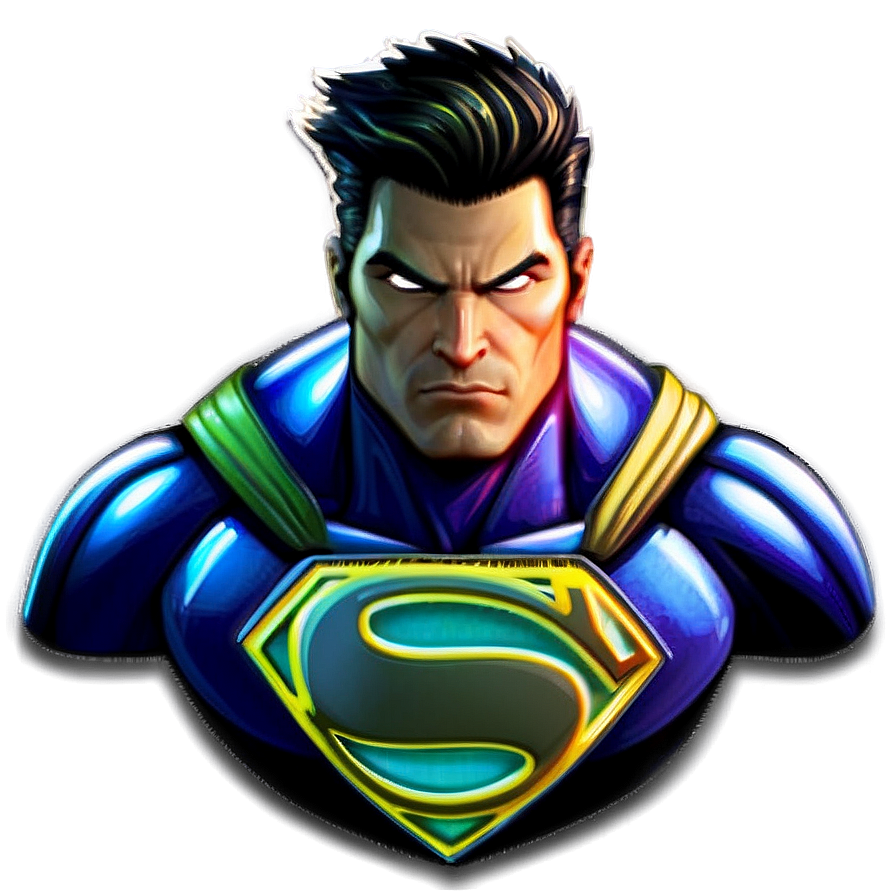 Superhero Cartoon Hair Png Ncq PNG image