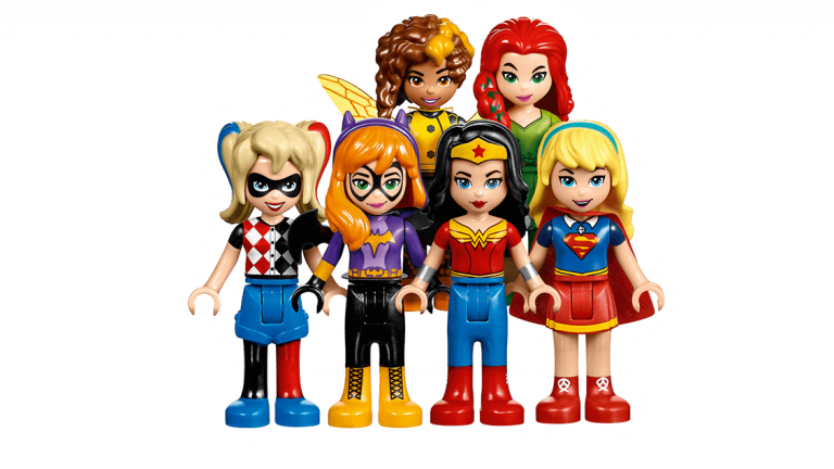 Superhero_ Girls_ Figurines_ Collection PNG image