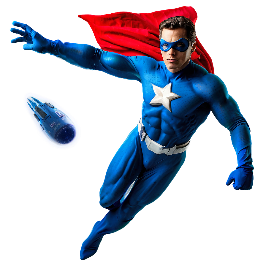 Superhero In Space Png 05062024 PNG image