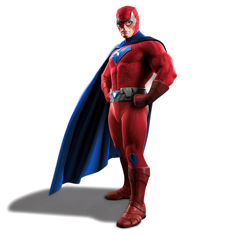 Superhero In The Desert Png 05062024 PNG image