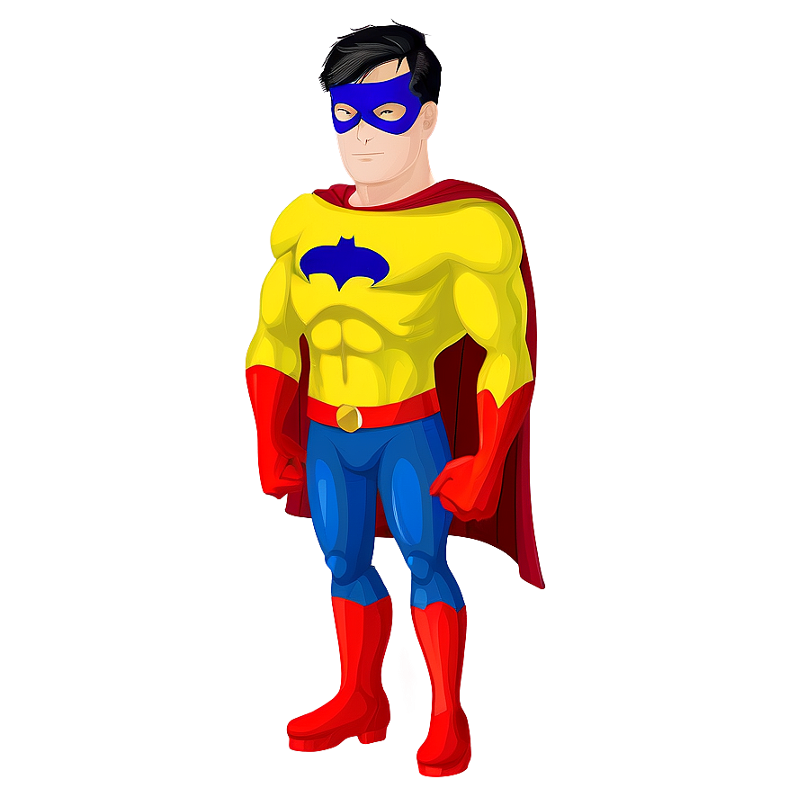 Superhero In Winter Png 05062024 PNG image