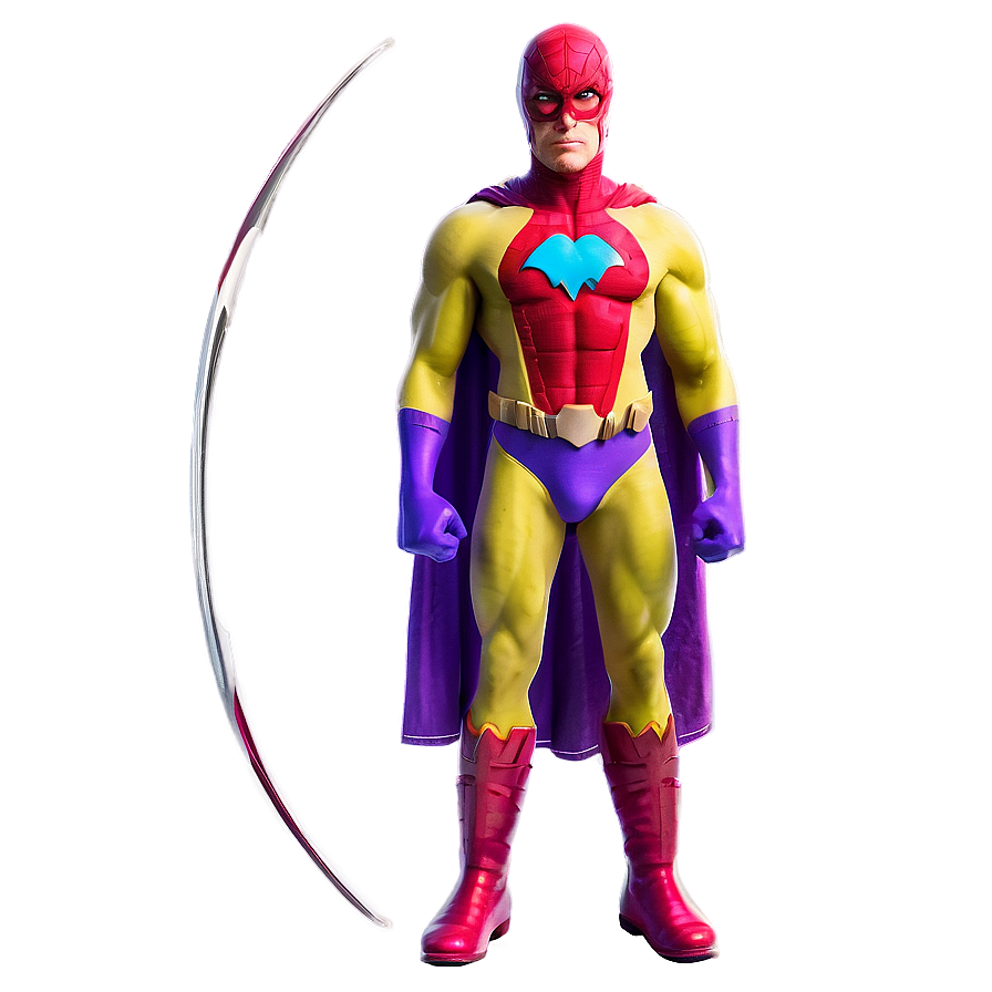 Superhero In Winter Png 45 PNG image