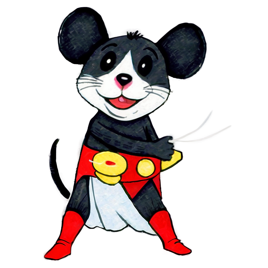 Superhero Mouse Png Pny PNG image