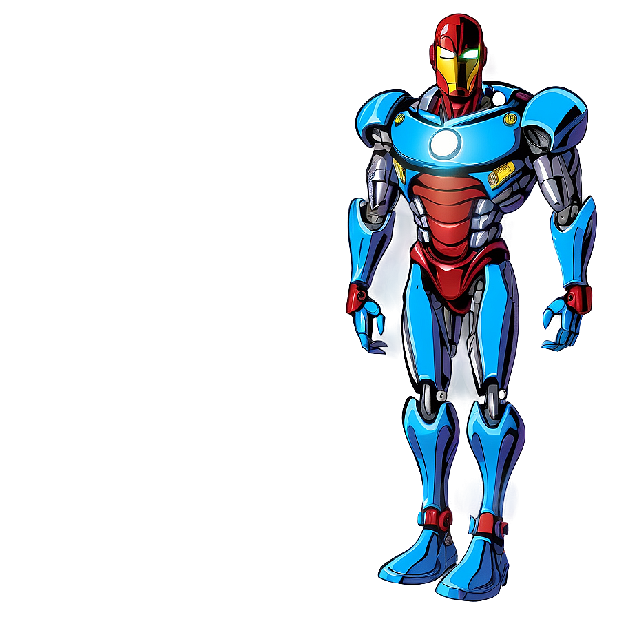 Superhero Robot Clipart Png 06262024 PNG image