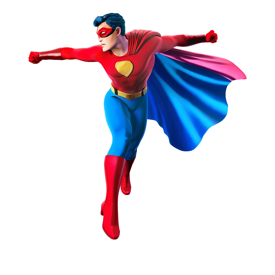 Superhero Victory Pose Png 05062024 PNG image