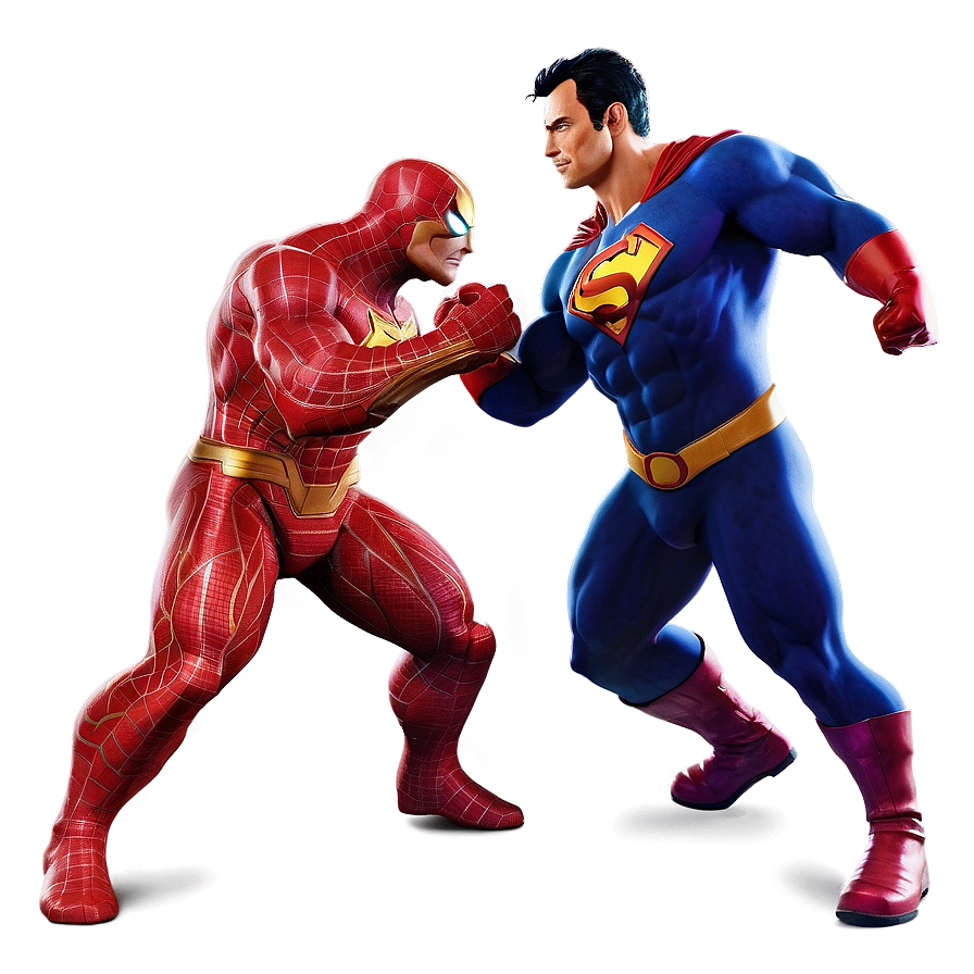 Superhero Vs Villain Png 05062024 PNG image