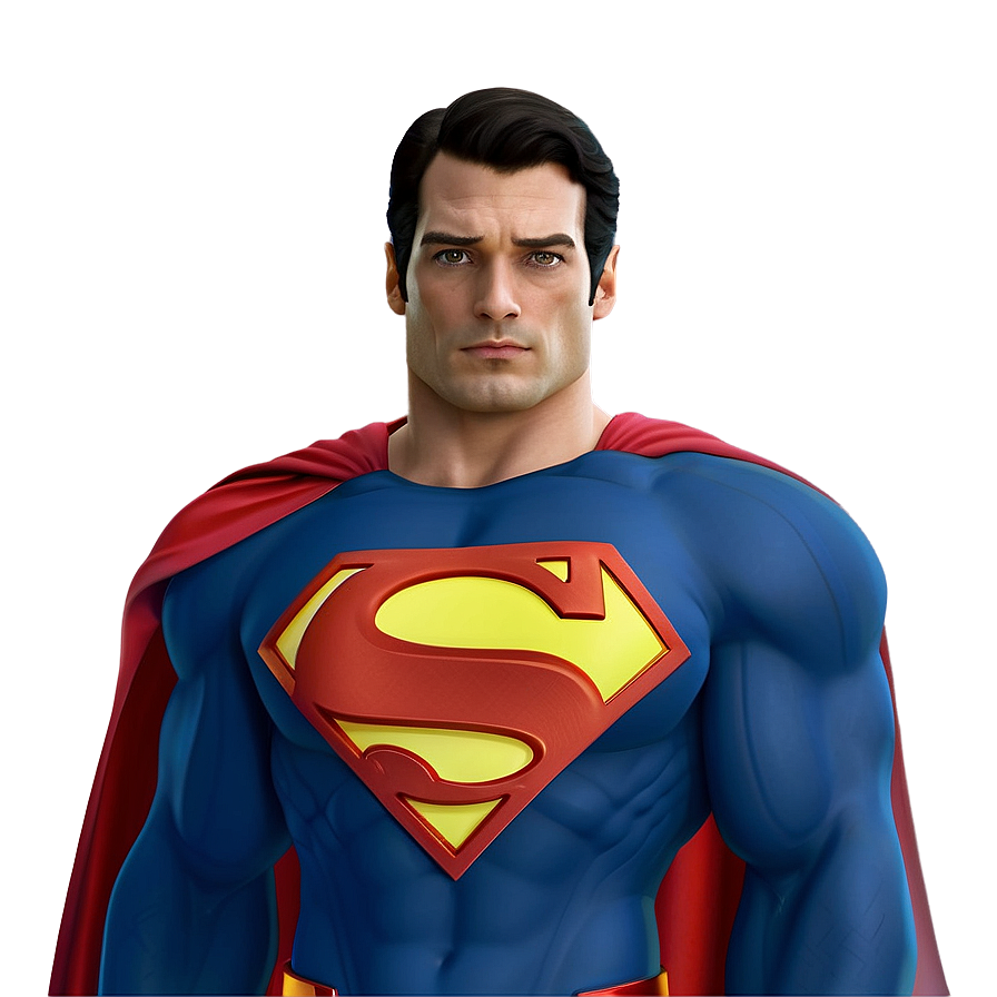 Superman Cartoon Png 05032024 PNG image