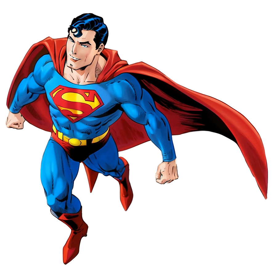 Superman Flying High Png Etr48 PNG image