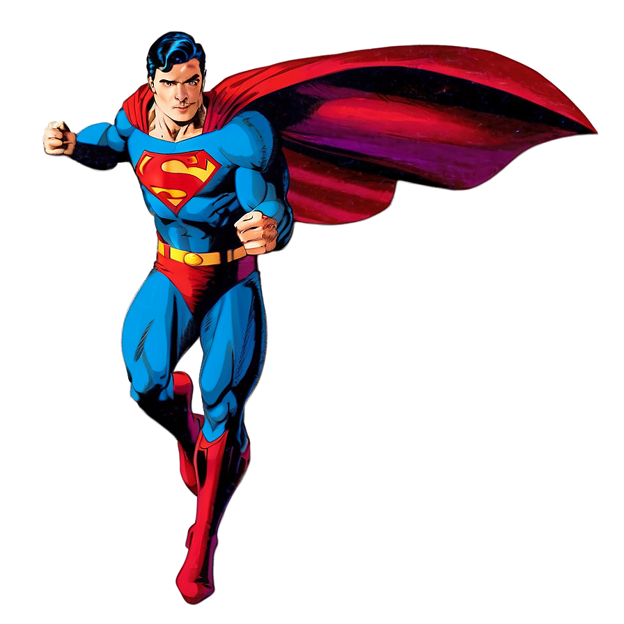 Superman Flying High Png Jwm PNG image