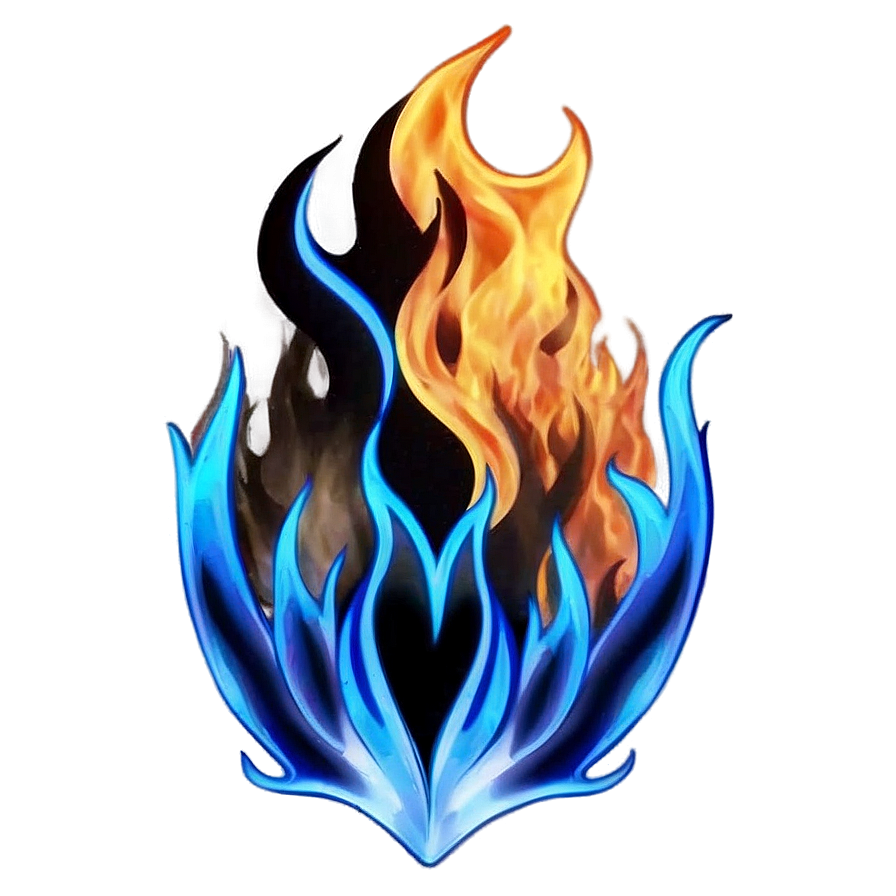 Supernatural Blue Flames Png 65 PNG image