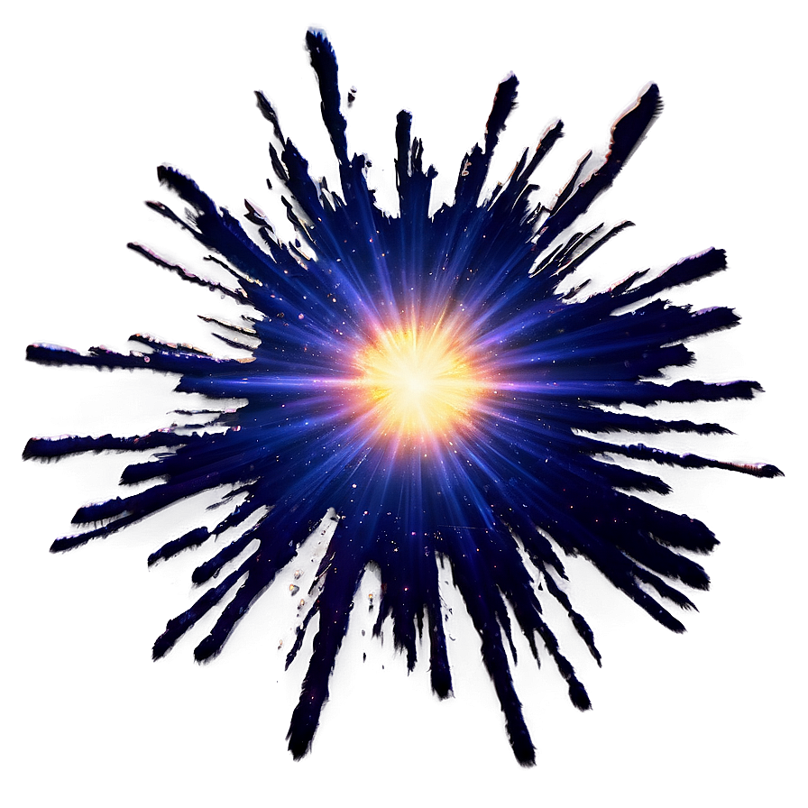 Supernova Hit Effect Png Dwg PNG image