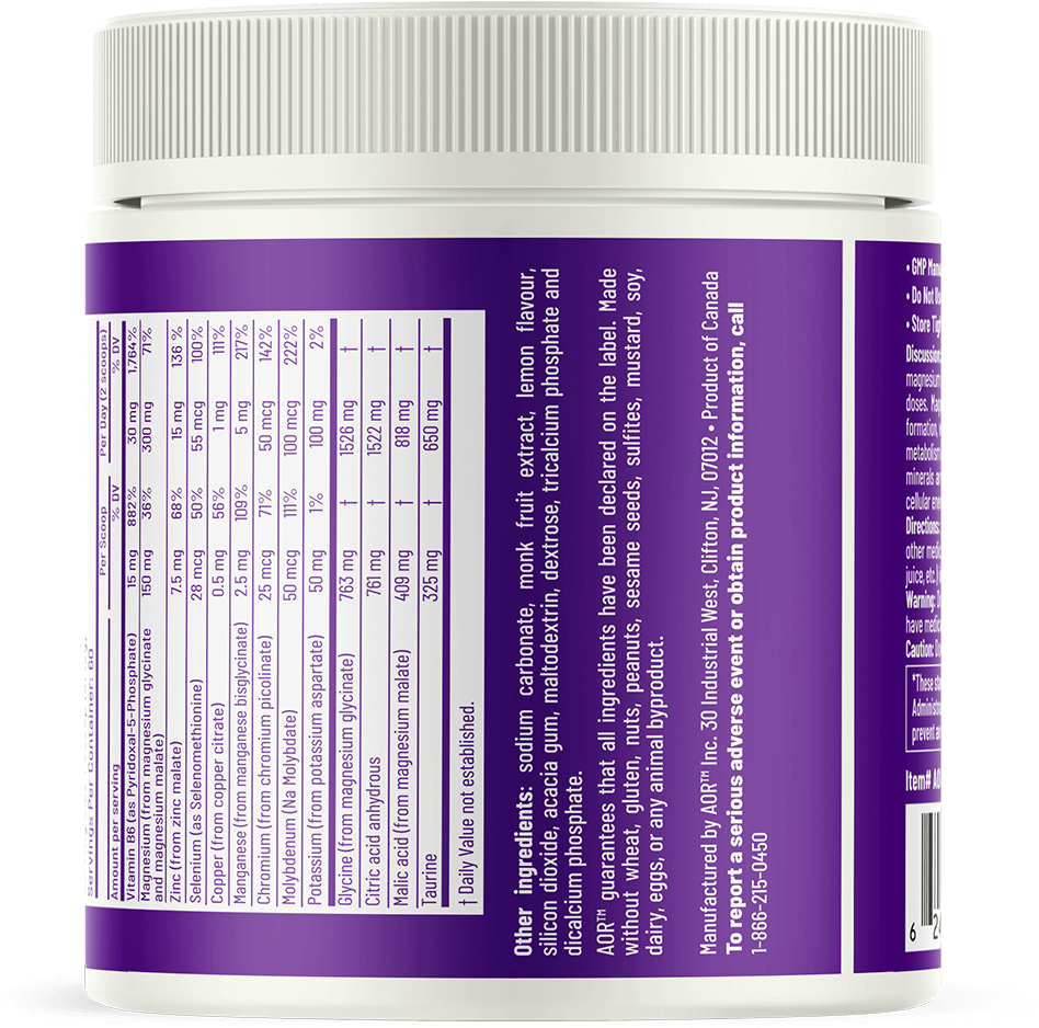 Supplement Nutrition Label PNG image