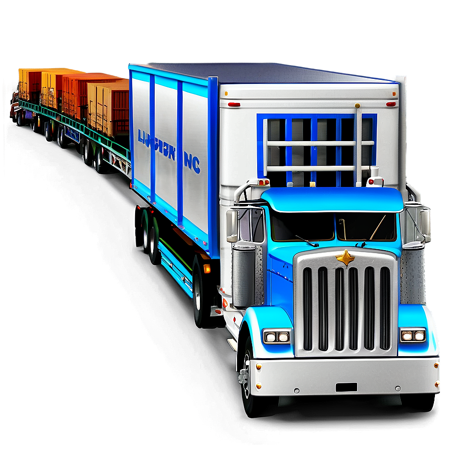 Supply Chain Truck Png 06272024 PNG image