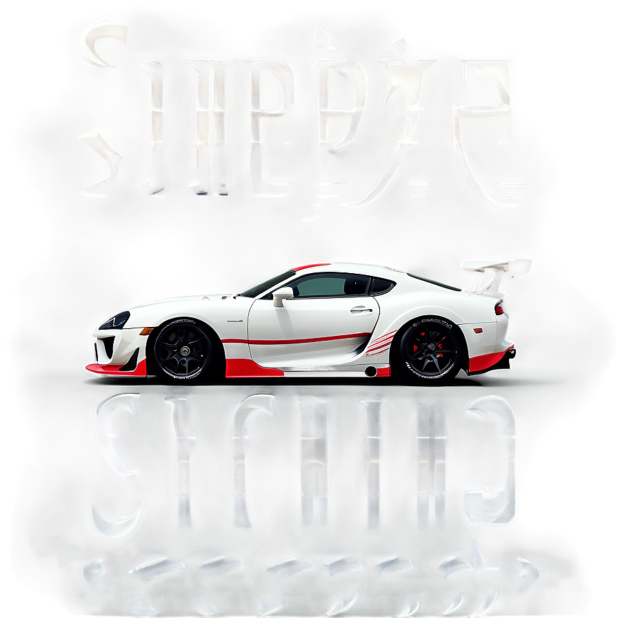 Supra Car Racing Stripe Png Bdp77 PNG image