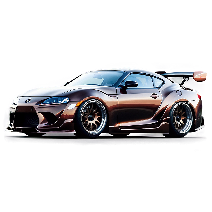 Supra Drift Car Art Png 06122024 PNG image