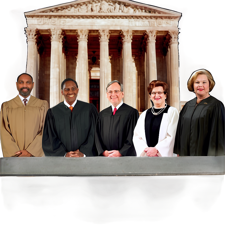 Supreme Court Justices Png 06132024 PNG image