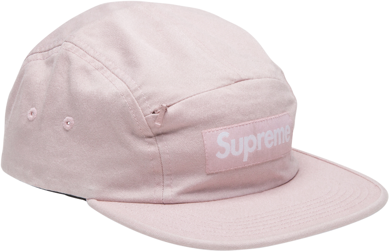 Supreme Pink Camp Cap PNG image