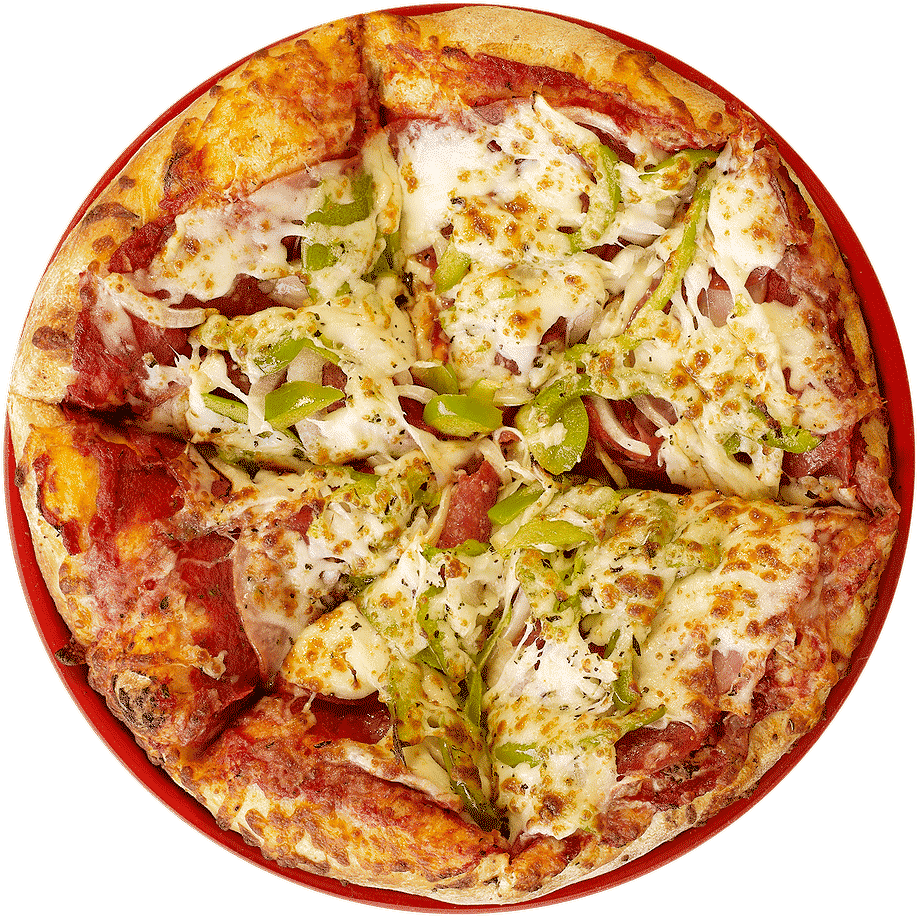 Supreme Pizza Top View.png PNG image