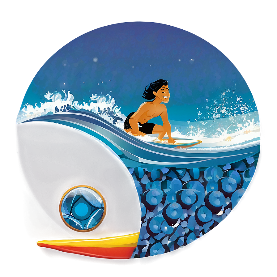 Surf A PNG image