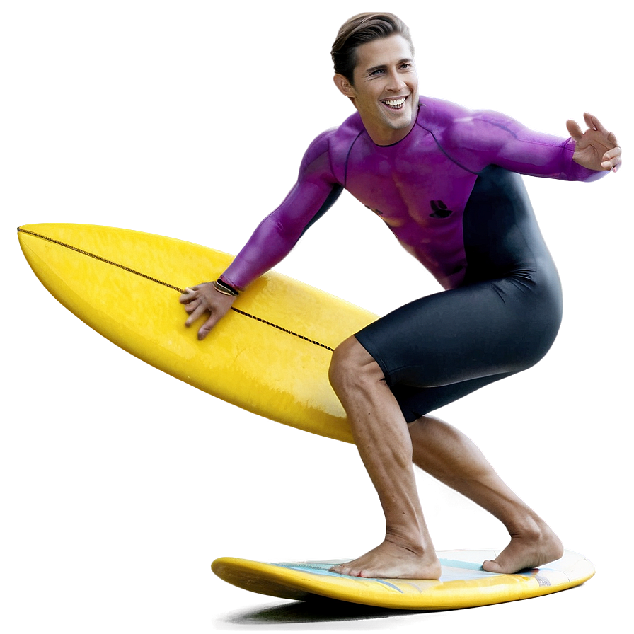 Surfer Action Pose Png 97 PNG image