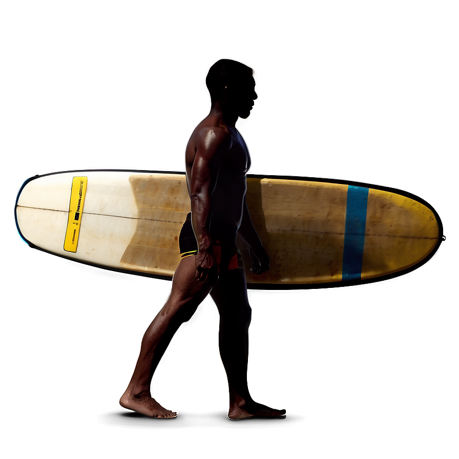 Surfer Carrying Board Png 63 PNG image