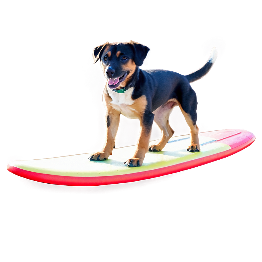 Surfing Dog Png Nef5 PNG image