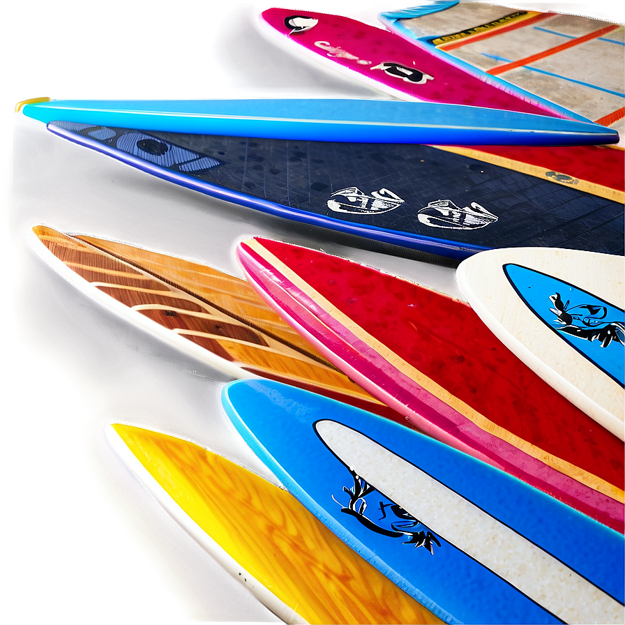 Surfing Workshop Boards Png 9 PNG image