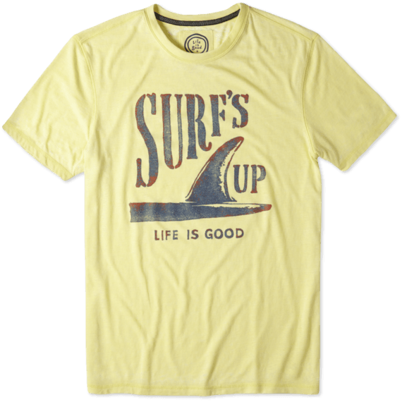 Surfs Up Life Is Good T Shirt PNG image