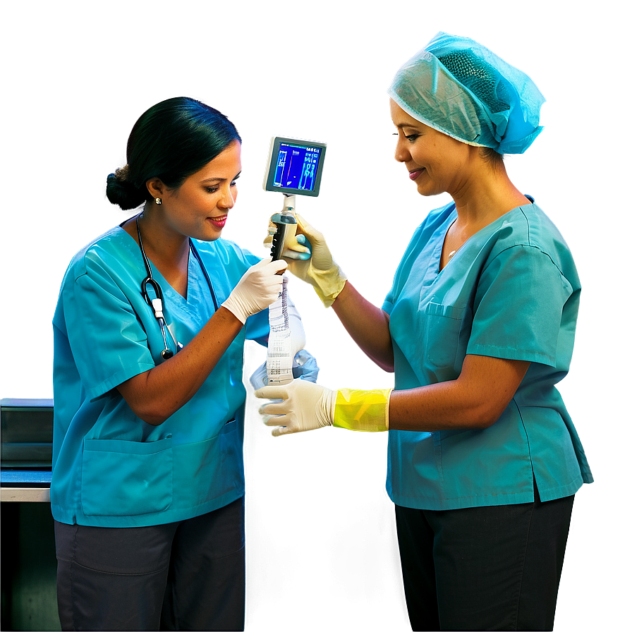 Surgery Nurse Assisting Png Tdu PNG image