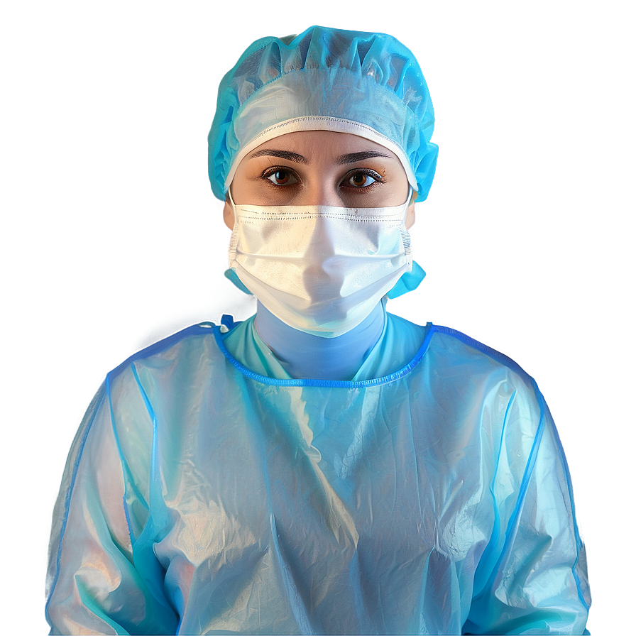 Surgical Gown And Drapes Png 06252024 PNG image