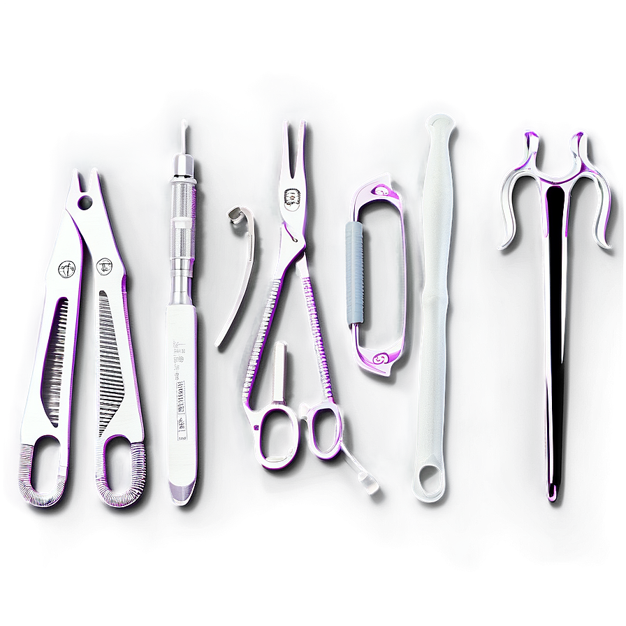 Surgical Instruments Set Png Tji82 PNG image