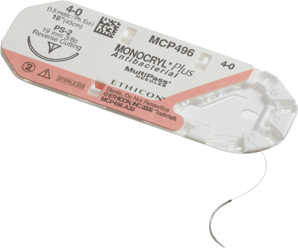 Surgical Suture Packet PNG image