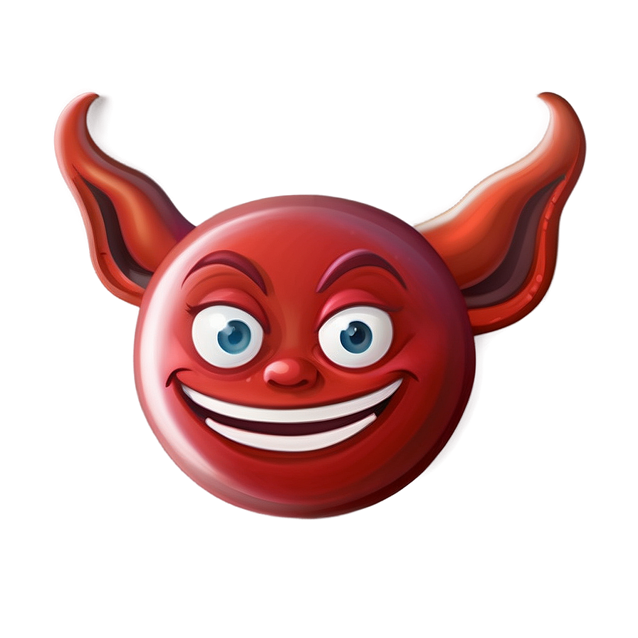 Surprised Devil Emoji Png 1 PNG image