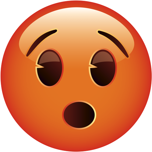 Surprised_ Face_ Emoji PNG image
